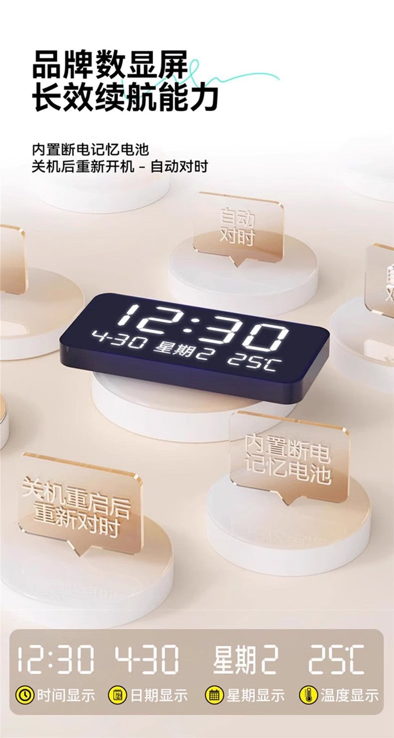 Double-sided Wall Clock Corner Perpetual Calendar Electronic Clock Medieval Style Without Punching Clock Wall Hanging