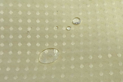 Cortina de Chuveiro de Tecido Minghe, Cortina de Chuveiro de Banheiro de Pano Resistente, Cortina de Chuveiro de Poliéster Waffle 230 gsm