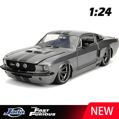 JADA 1:24 Ford Shelby GT500 1967 Carro de Liga Diecast e Veículos de Brinquedo Carro Modelo em Miniatura Escala de Carro para Crianças
