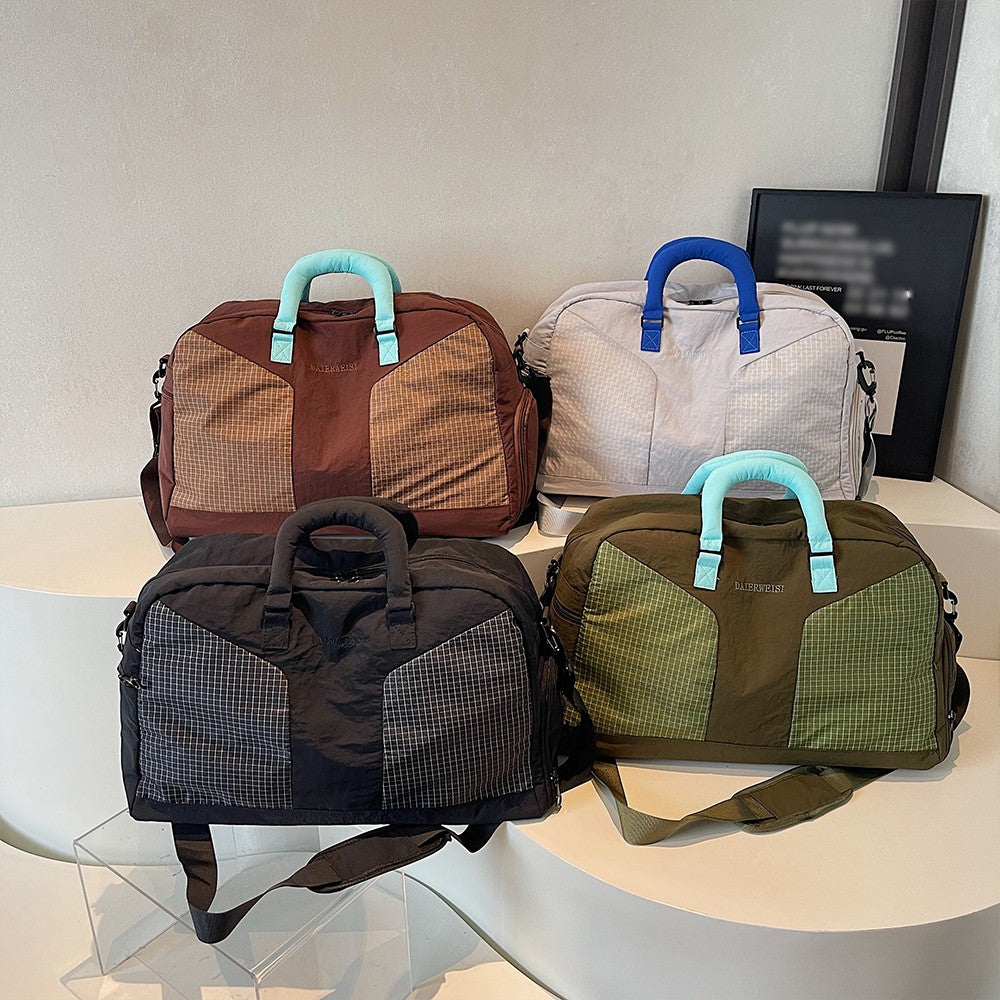 Large-Capacity Short-Distance Travel Bag, Carry-On Bag, Business Trip Hand Luggage, Sports and Fitness Bag, Travel Storage Bag