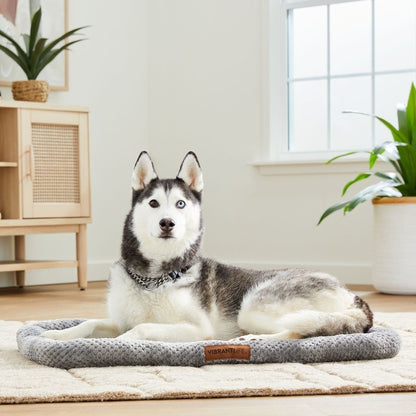 Tapete Aconchegante para Caixa de Cachorro, Espuma Pelúcia Acolchoada com Borda, Suporte para Animais de Estimação Lavável, Cama para Caixa de 30 Polegadas