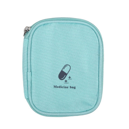 Portable First Aid Medical Kit Travel Outdoor Camping Emergency Medicine Storage Bag Travel Mini  Pouch Organizer Pill Case