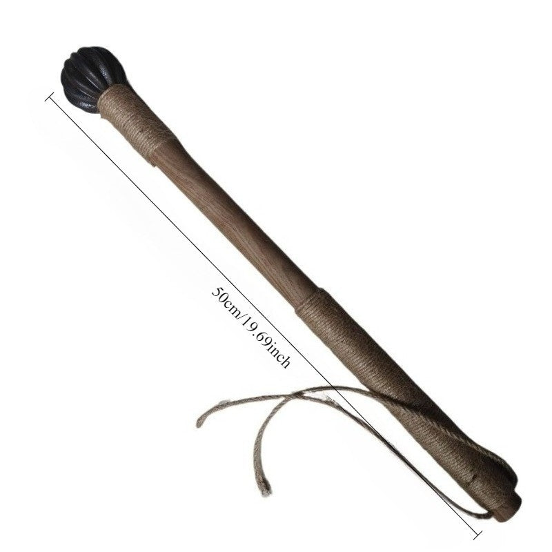 Martelo Retrô Portátil Multifuncional para Exterior, Autodefesa, Quebra-Vidros, Punho Antiderrapante, Ferramentas Manuais de Cabo Longo