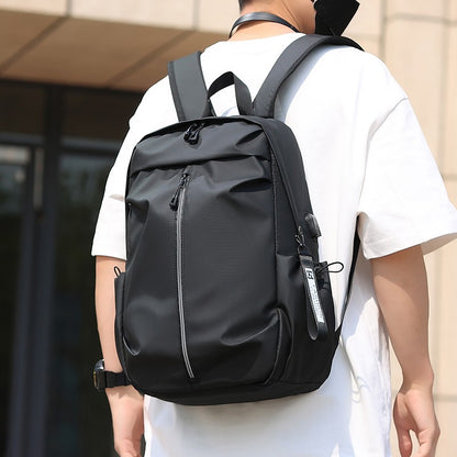 Mochila Masculina para Laptop 2025 de 17 Polegadas Impermeável para Faculdade, Escola, com Porta de Carregamento USB, Antifurto, para Viagens e Negócios