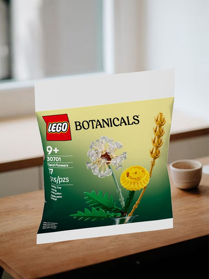 Lego 30701 Pacote de Construção de Brinquedos da Série Planta de Flores Silvestres Frescas para o Dia das Crianças