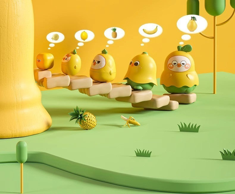 Stacking Toy Baby Russian Nesting Dolls Baby Teething Rings Infant Educational Stacking Cups Toy