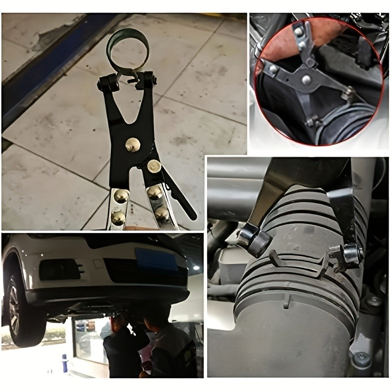 Conjunto Profissional de 4 Alicates para Abraçadeiras de Mangueira - Kit de Ferramentas para Desconexão e Remoção de Linha de Combustível para Reparo Automotivo