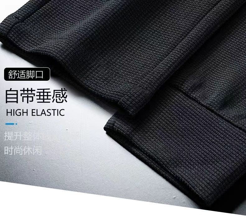 Winter Warm Lambswool Sweatpants Men's Plush Thicken Casual Joggers Trousers Male Fashion Loose Soft Waterproof Cargo Down Pants
