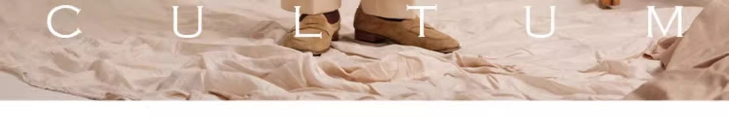 CULTUM Pure Cotton Italian Sle Men's Long Sve Slim Fit Casual Busin irt Classic k Button Collar Denim irt