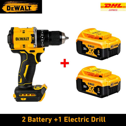 100% Original DeWalt 20V Furadeira de Impacto a Bateria de Lítio Recarregável sem Escova Furadeira Multifuncional Furadeira Elétrica Dcd805.