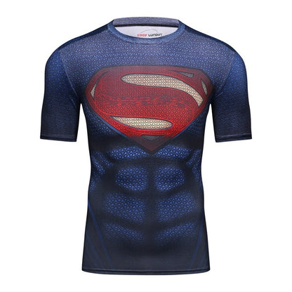 New 3D Printed Comics T-Shirt Women Compression Short Sleeve Fashion Summer Women T Shirt Cosplay Costume For Female Tops Tees