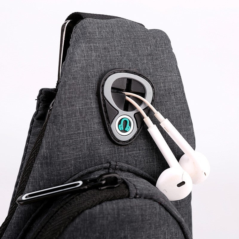 Sling Bag - Anti-theft Crossbody Shoulder Bag for Men and Women Sling Chest Crossbody Bag for Travel, Sport, Work Casual Daypack