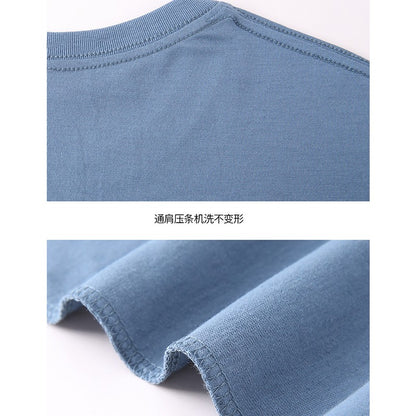 Long Sleeves T-Shirts Men 100% Cotton Tee Tops Male Autumn Basic Plain Color Tshirts Women Normal Fit Size M-5XL Under Wear Man