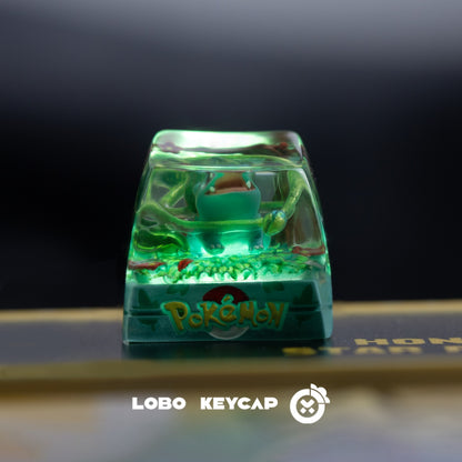 Teclas personalizadas de resina fundida com tema de Pokémon, Pikachu, Gengar para teclado mecânico - Presente personalizado