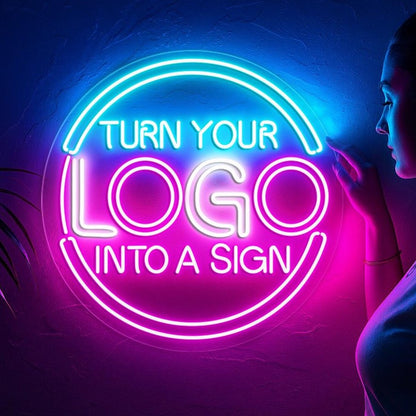 Custom Neon Sign Name LED Sign for Birthday Bar Wedding Party Acrylic Neon Lamp Business Logo Sign Night Light Personize Decor