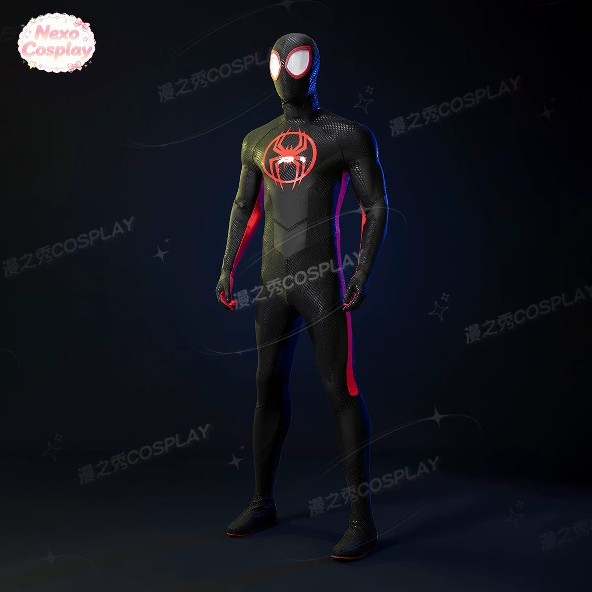 MR Miles Morales Cosplay Costume  Anime Party Uniform Hallowen Play Role Clothes Clothing NexoCosplay
