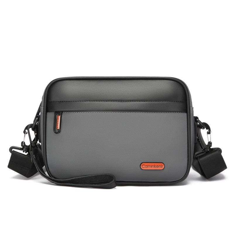 High Quality Soft PU Leather Male Small Shoulder Bag Fashion Men's Mini Handbag Casual Male Day Clutch Phone Bag