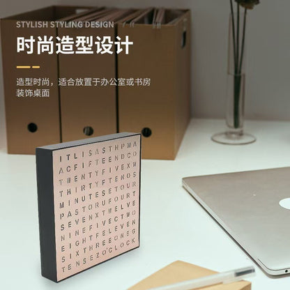 Fashion Design English Display Office Learning Reading Timer LED English Letter Display Reading Time Table