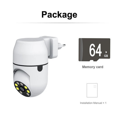 Tuya PTZ IP Camera Wireless Human Auto Tracking Cctv Security Surveillance Smart Cloud Color Night Vision Wifi Home Cam