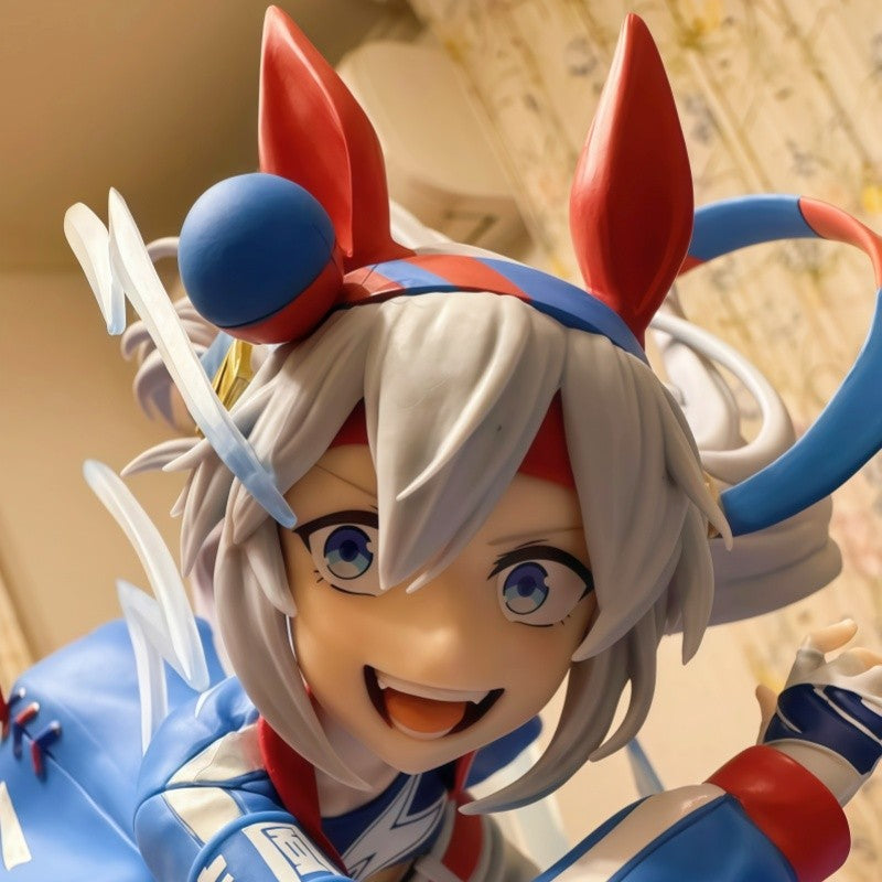 Em estoque Bandai Banpresto Evolve Pretty Derby Tamamo Cross Oguri Cap Modelo colecionável de anime Decoração de mesa Presente de aniversário