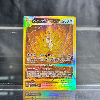 Coleção de Cartas PTCG Holográficas Charizard Pikachu Mew EX Cartas Avulsas PKM Foil Gengar VMAX Skyridge (SK)