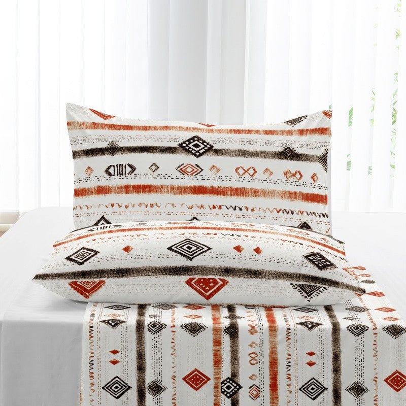 3pcs Printing Brushed Bedding Set, Duvet Cover Pillowcase Set, Skin Friendly Breathable Duvet Cover Pillowcases ?Without Sheet?