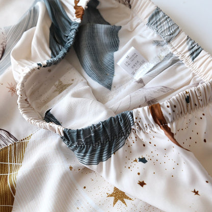 Spring / Summer New 100% viscose long-sleeved trousers ladies pajamas suit 3XL plus size long Sleepwear women's home Nightwear