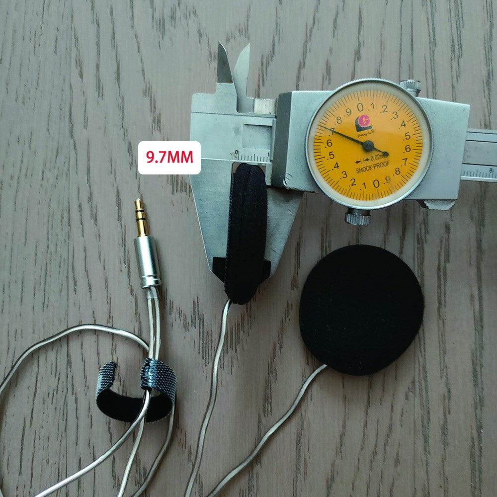 ELFINEAR Helmet Speakers Compatible With RESO/CARDO/ASMAX Devices Compatible with All 3.5mm Communicators