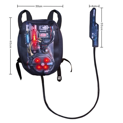 Adult Ghostbusters Cosplay Costumes with Backpack Performance Clothes Dance Drama ToolsChristmas Gift Carnival Theme Party