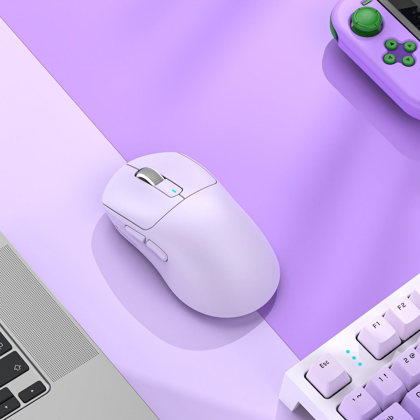 Mouse gamer sem fio 3-mode macro Attack Shark X3orX3Pro PixArt 1K/4K leve, 26K DPI PAW3395, adequado para laptop/Win/Mac