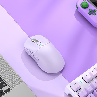 Mouse gamer sem fio 3-mode macro Attack Shark X3orX3Pro PixArt 1K/4K leve, 26K DPI PAW3395, adequado para laptop/Win/Mac