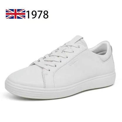 Men Sneakers Casual Shoes Men Flats Zapatillas Hombre Lightweight Genuine leather Breathable Shoes Men Black Sports Board Shoes