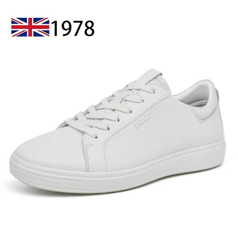 Men Sneakers Casual Shoes Men Flats Zapatillas Hombre Lightweight Genuine leather Breathable Shoes Men Black Sports Board Shoes