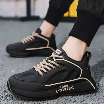 High Quality Sneaker Men Comfortable Lightweight Anti Slip Abrasion Resistant Soft Thick Sole Outdoor Casual Sport Shoes