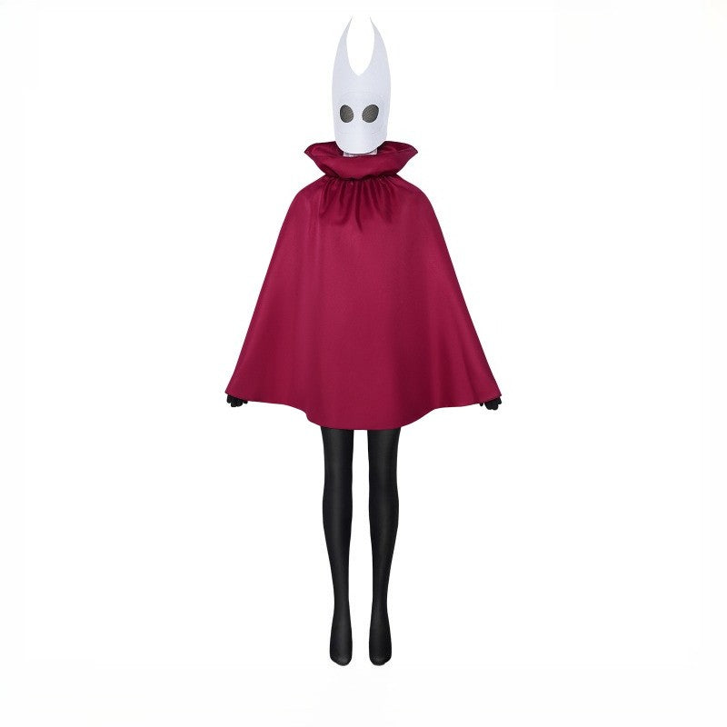 Empty Knight Silk Song Cos Costume Halloween Bumblebee Women's Anime Dance Platform Dress Outer Coat Jumpsuits Headgear