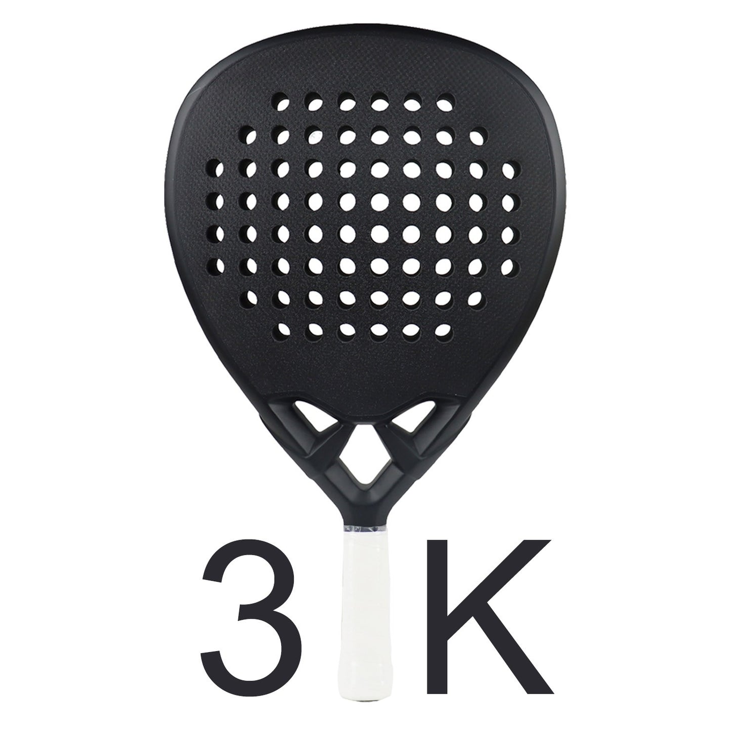 Raquetes de Padel de Carbono Profissionais 3K/12K para Homens, Superfície Áspera com Núcleo de Espuma de Memória Macia em EVA para Treinamento