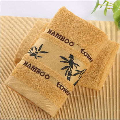 1/5/10pcs Bamboo Fiber Hand Bathroom Towels Natural Cool Embroidery Soft Quick-drying Hand Bath Towels For Bathroom Gym Shower