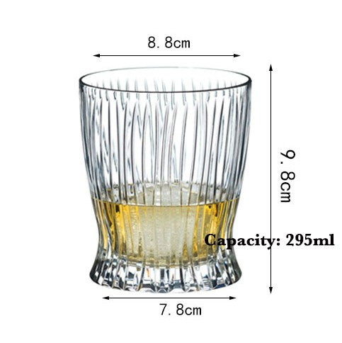 Copos de uísque, Copos de uísque escocês, Copos de uísque estilo "Old Fashioned"/ Presente perfeito para amantes de uísque escocês/ Vidraria elegante para bourbon/rum