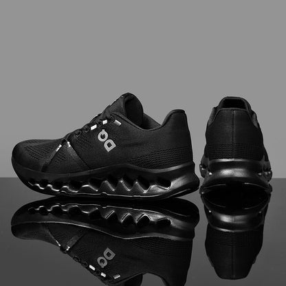 Tênis Masculino com Fivela Giratória, Sapatos Esportivos Leves de Primavera, Casuais, Respiráveis, para Corrida, Versáteis, Estilo Daddy Shoes