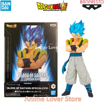 Bandai Original BANPRESTO Dragon Ball Super SANGUE DOS SAIYAJINS Son Gohan Broly Gogeta Vegetto Son Goku Brinquedos de Bonecos de Anime