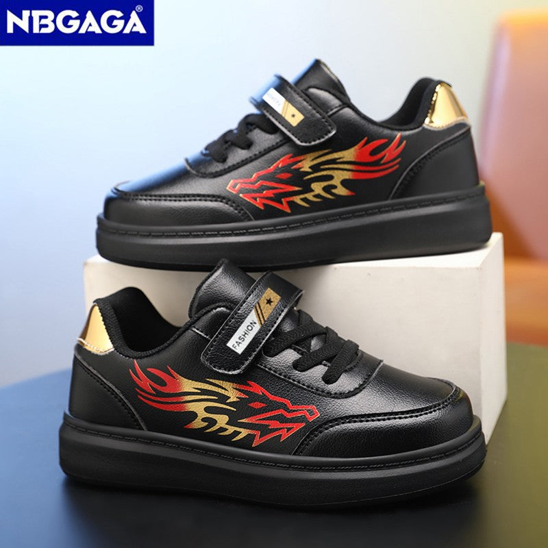 Children's Sports Shoes Boys Casual Running Sneakers Breathable Non-Slip Flat Walking Shoes Fashion Kids Athletic Footwear