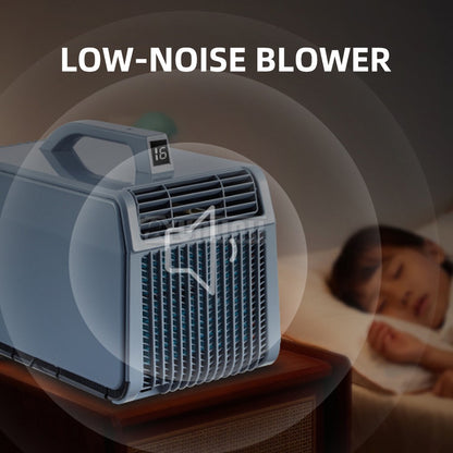 Aparelho de Ar-Condicionado Portátil para Barraca de Acampamento, Quente e Frio, Controle de Clima, Aquecedor, Resfriador, Unidade de Ar-Condicionado Móvel