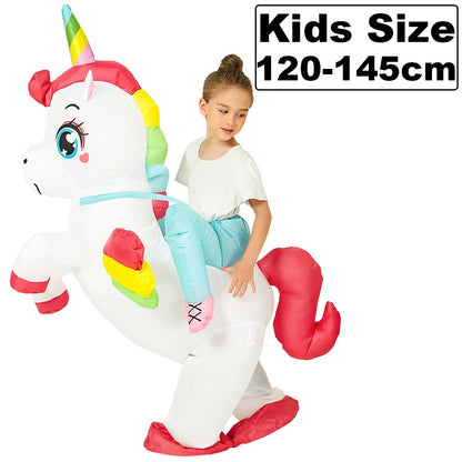 HOT Anime Dinosaur Inflatable Costume Party Mascot Costumes Suit Disfraz Cosplay Halloween Costumes For Adult Kids Dress