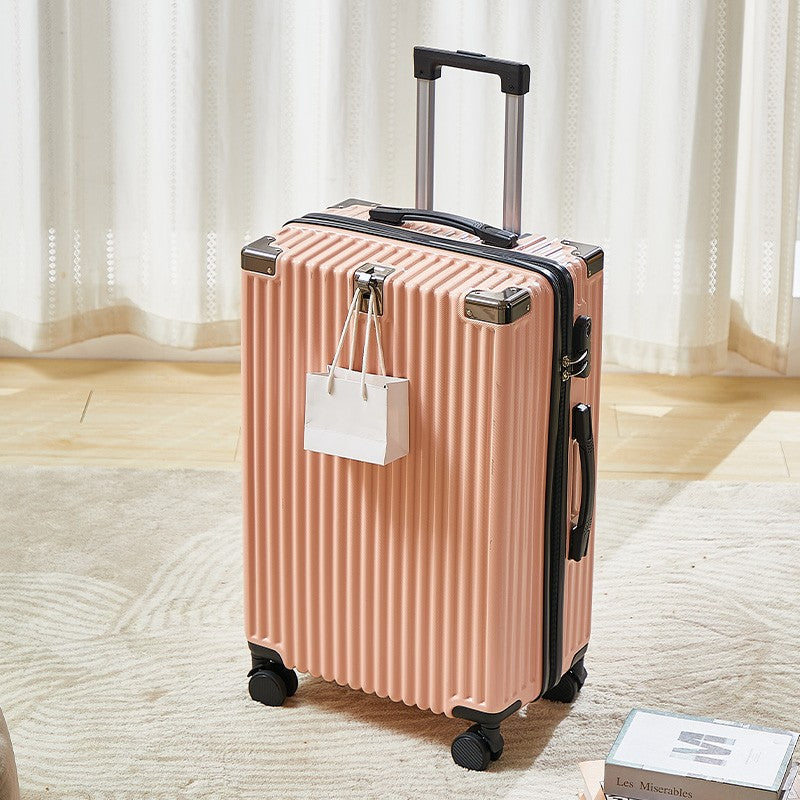Modern Carry on Trolley CaseCustom Large 20/22/24/26/28 Inch PC ABS Luggage with Combination Lock Wholesale Prices Suitcase