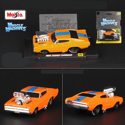 Conjunto de veículos Maisto 1:64 Ferrari Ford Chevrolet Shelby Buick Toyota Audi Nissan Muscle, série de modelos de carros em miniatura Die Cast