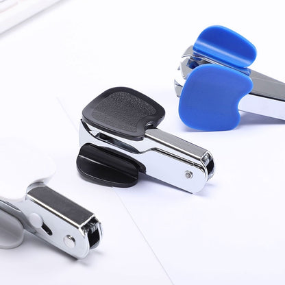 1PC Professional Staple Remover, Mini Portable Carrying Lock, Suitable for School, Office and Home (Random Color)
