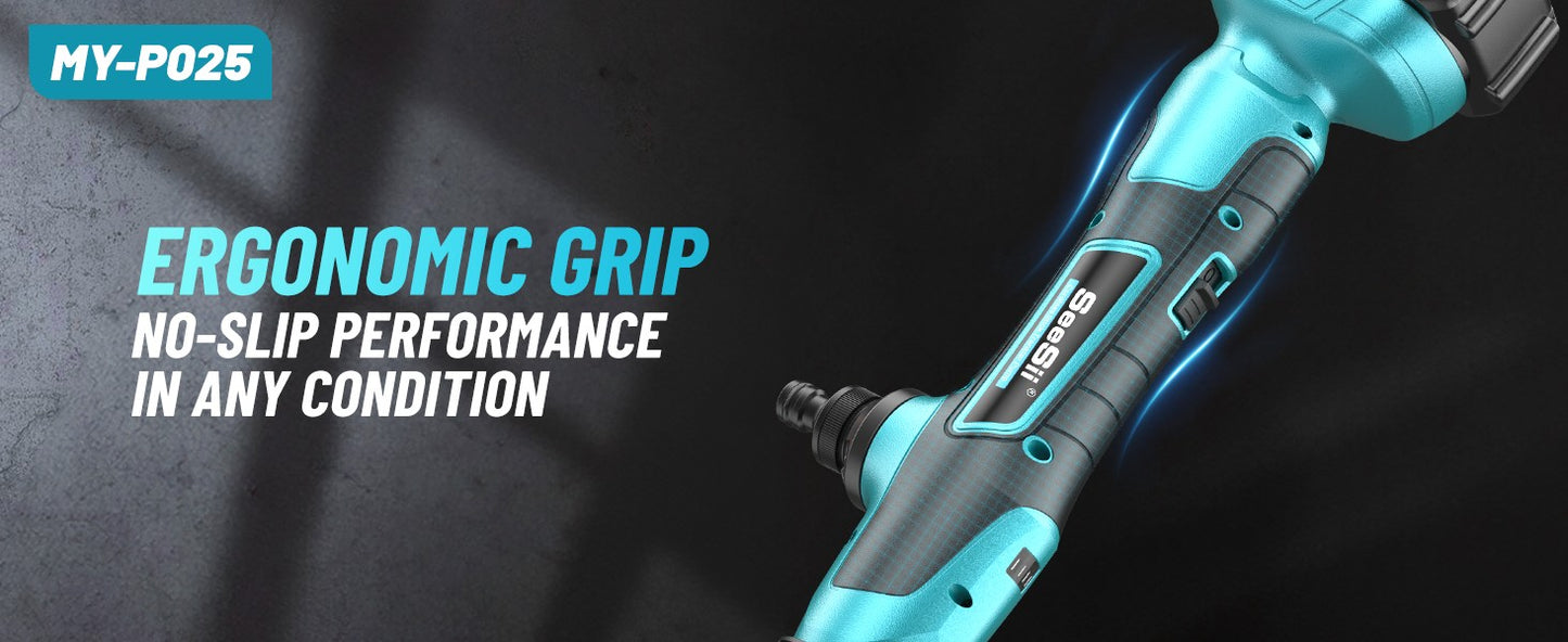 Seesii Cordless Stick Water Transfer Pump Handheld Portable Utility Sump Pump 3/4" Outlet for Pool/Garden/Pond/RV/Boat Draining