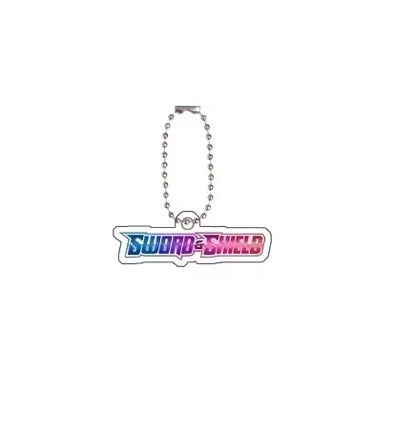 Chaveiro de acrílico de série completa para Mega Evoluções em inglês Sv10 Sv11 Sv9 151 Logotipo Anime Pingente de acrílico de decoração de bolsa