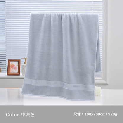 100x200cm Cotton Large Size Bath Towel for Adults High absorbent Shower Towels Home Bathroom Hotel Spa and beauty salon towels