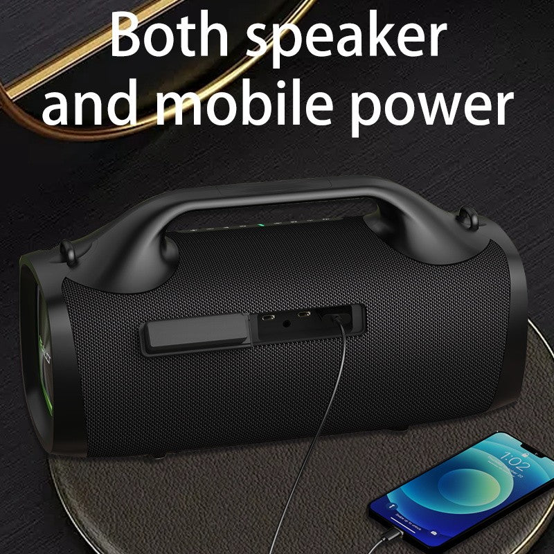 Caixa de Som Sem Fio Zealot S79 100W, Subwoofer Portátil para Exterior, Qualidade de Som Hifi, Pareamento Duplo, Carregamento Rápido, 24000mAh.